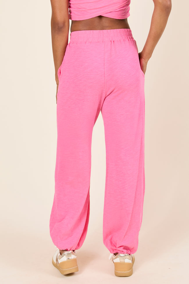 Tinley Pink Lounge Jogger Pants