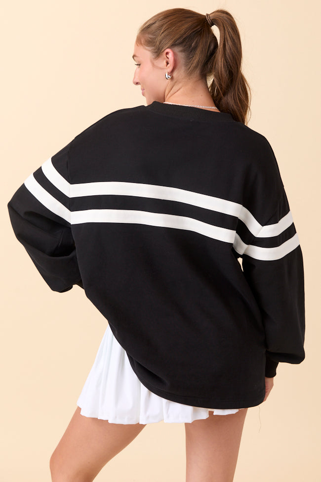 Power Moves Black Sweatshirt