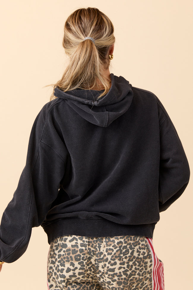 Tammie Black Long Sleeve Oversized Hoodie