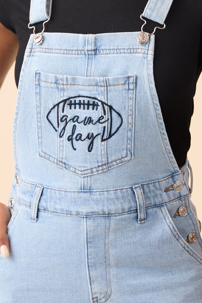 Lucy Gameday Denim Overalls FINAL SALE