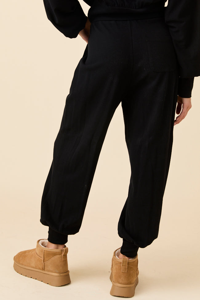 Sarah Black Joggers