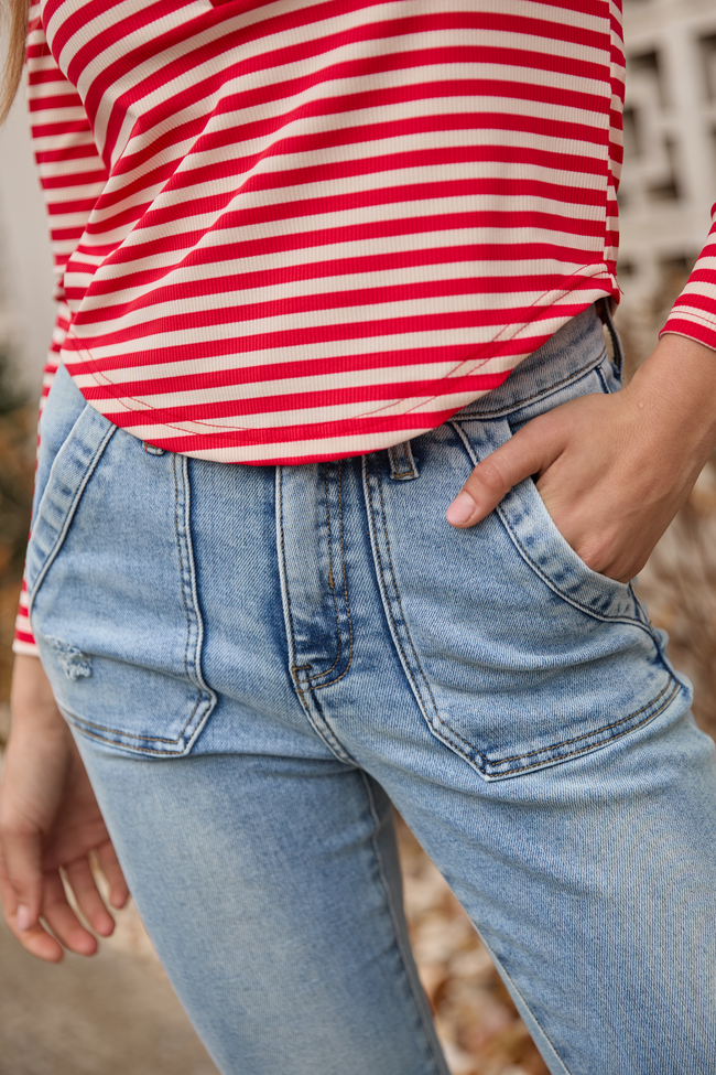 Lyric Light Wash Bootcut Jeans