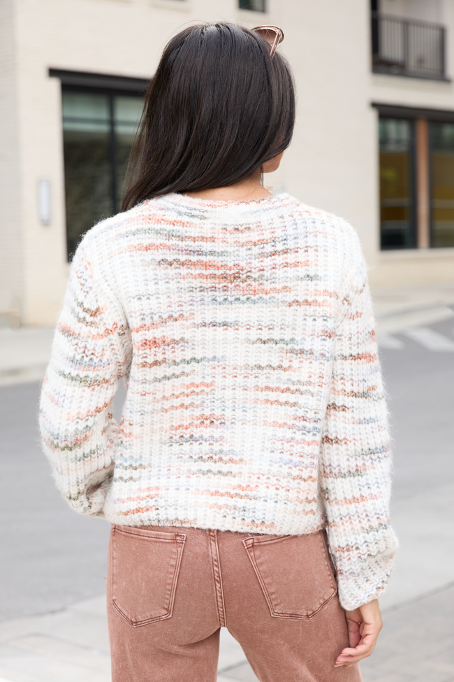 Nellie Multicolored Crewneck Sweater FINAL SALE