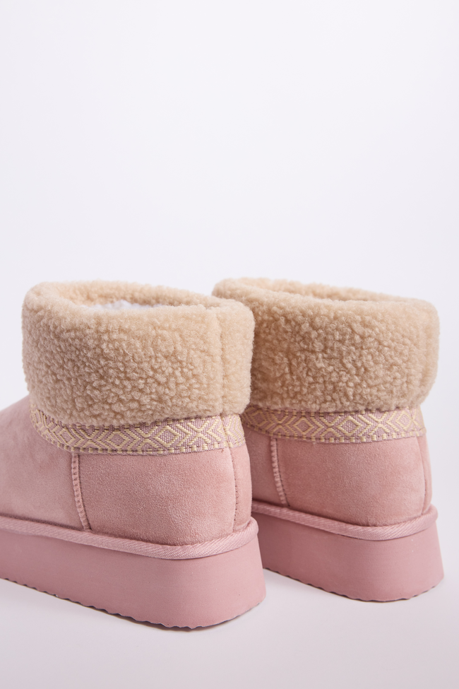 Payton Blush Platform Boots SALE