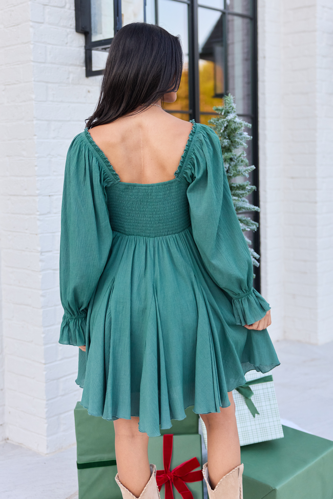 Alexia Green Mini Dress