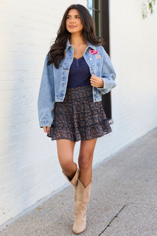 Lorelei Patches Denim Jacket