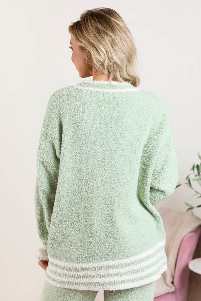 Angie Sage Striped Lounge Sweater SALE