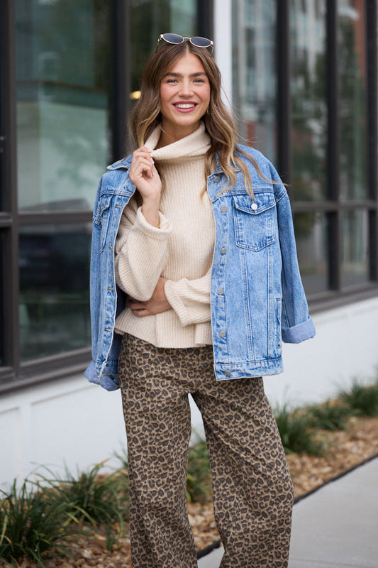 Dorothy Ivory Turtleneck Sweater SALE