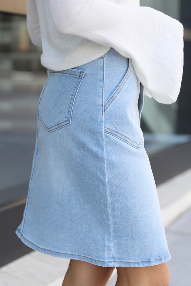 My Favorite Button Down Skirt