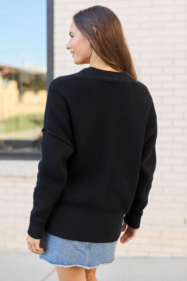 Portia Black Long Cardigan SALE