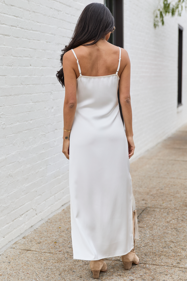 Allie Ivory Slip Dress