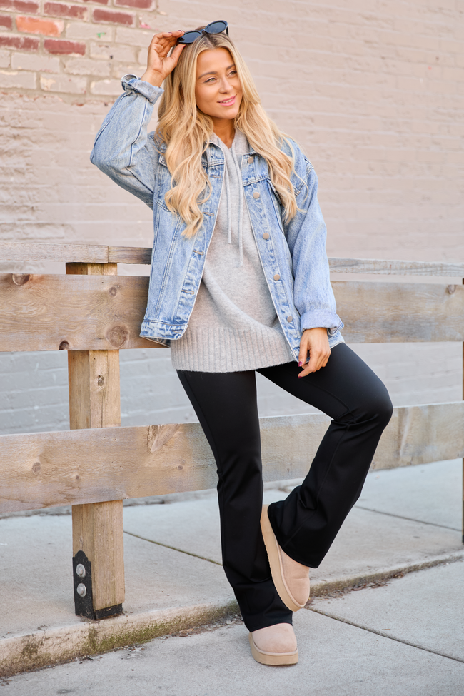 Etta Grey Hooded Sweater SALE