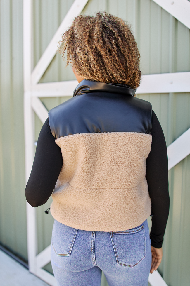 Clarissa Tan Combo Reversible Vest SALE