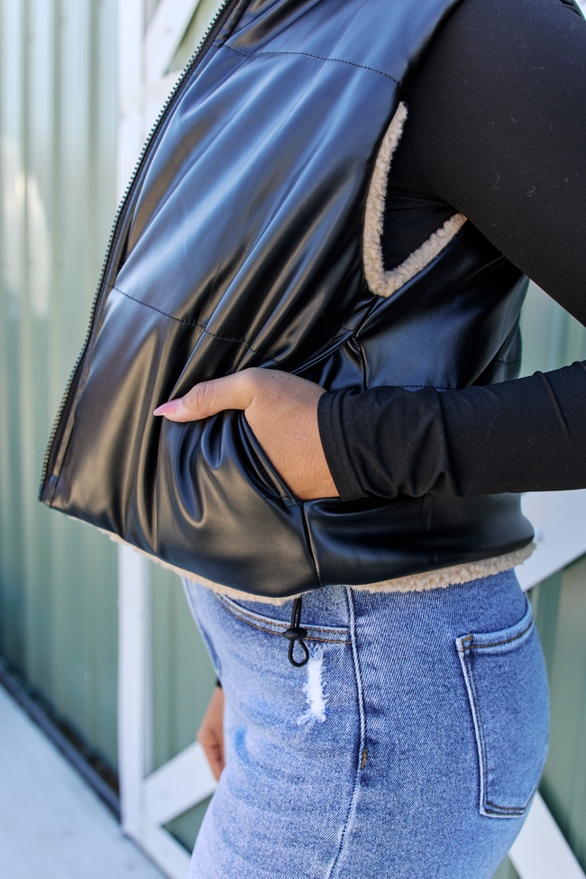 Clarissa Tan Combo Reversible Vest SALE