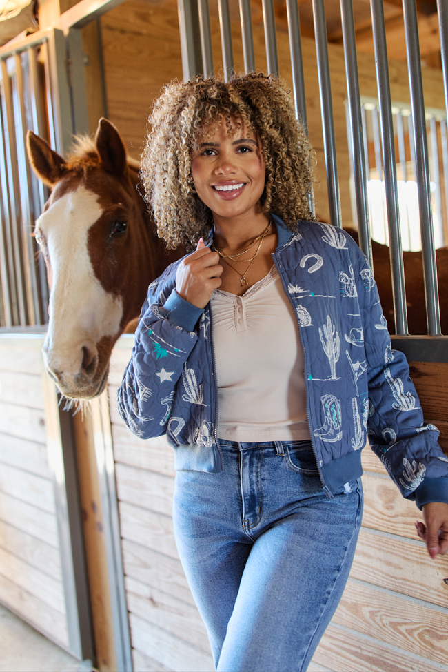 Dakota Western Printed Jacket SALE