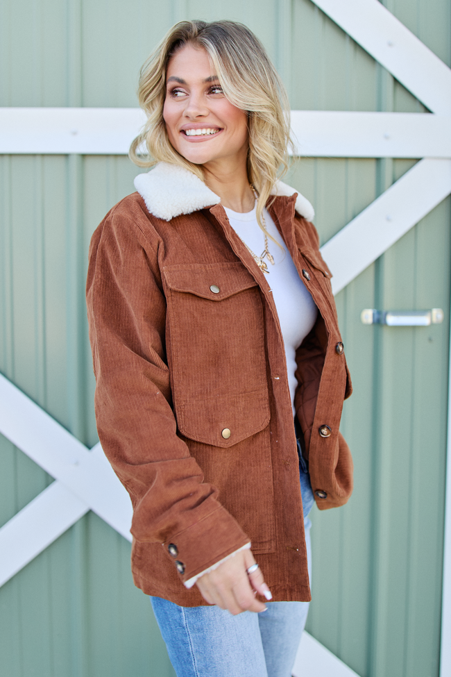 Dixie Brown Corduroy Jacket SALE