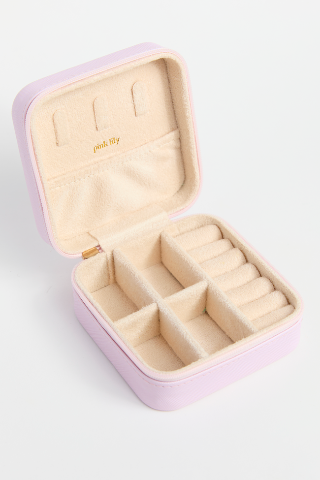 Pink Bow Jewelry Box