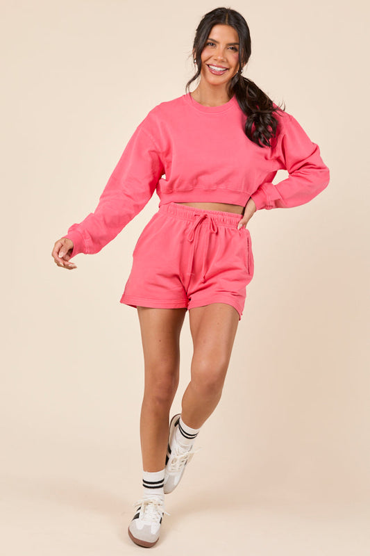 Mandy Cropped Sweatshirt FINAL SALE