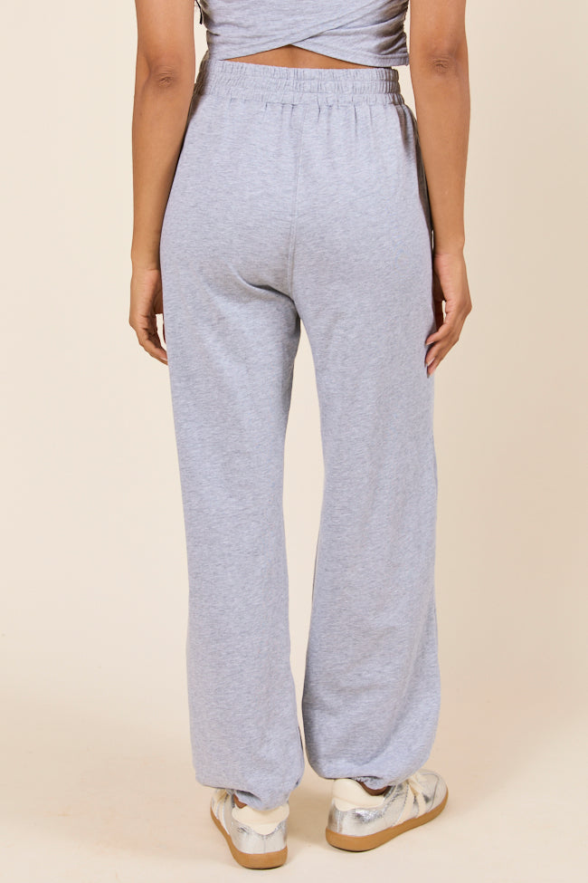 Tinley Heather Grey Lounge Jogger Pants