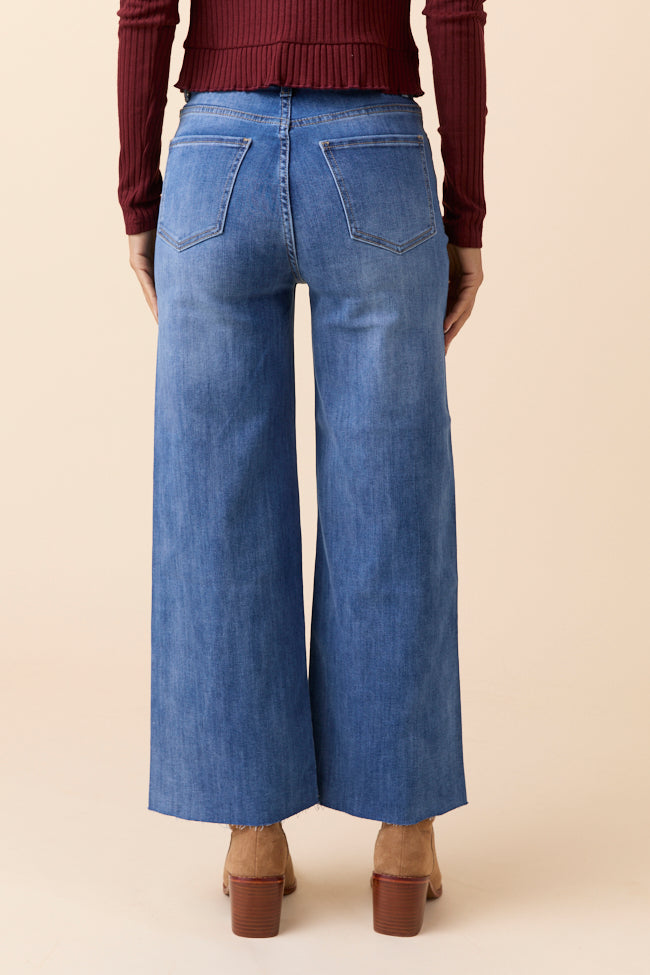 My Favorite Medium Wash Wide Leg Jeans