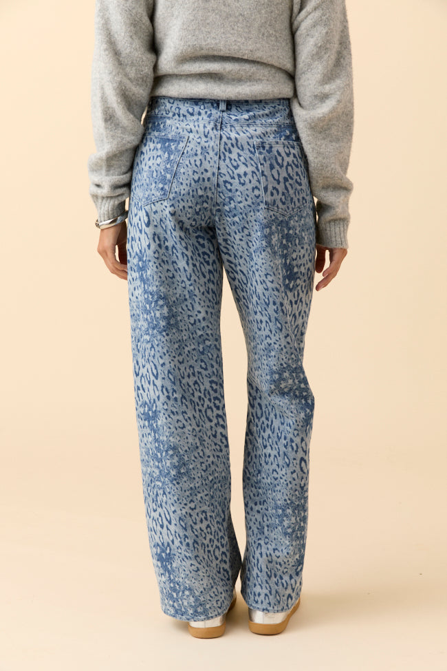 Scarlett Leopard Print Jeans