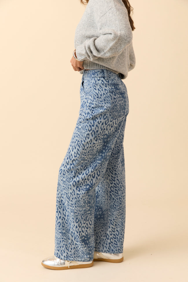 Scarlett Leopard Print Jeans
