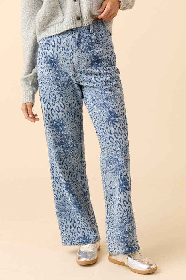 Scarlett Leopard Print Jeans