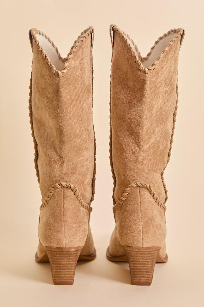 Tilley Almond Whipstitch Cowboy Boots