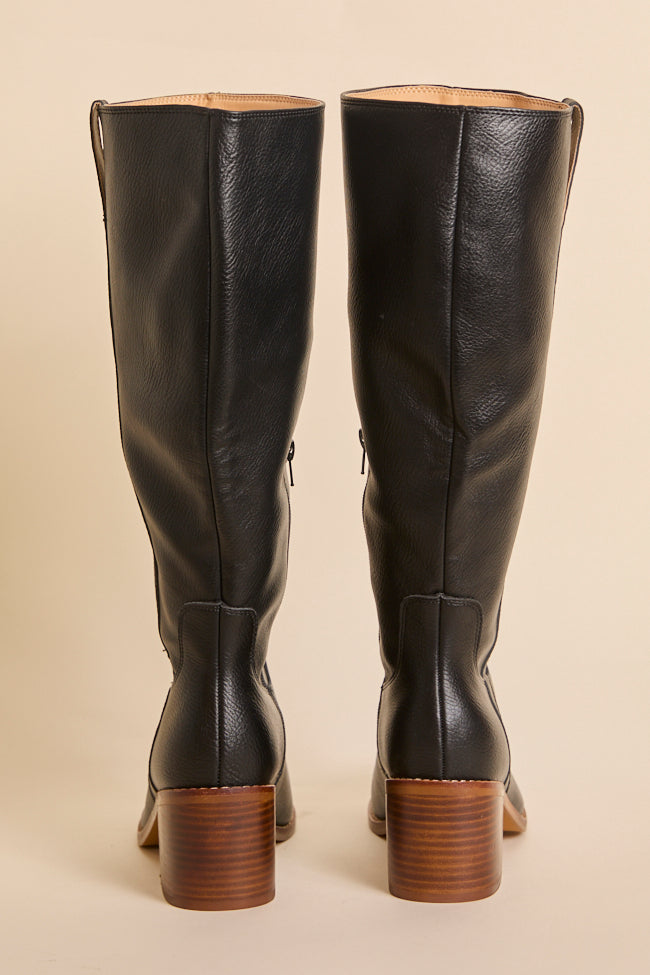 Harriet Black Tall Boots