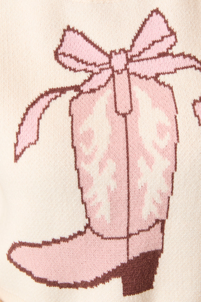 Gayle Bow Boots Sweater Vest FINAL SALE