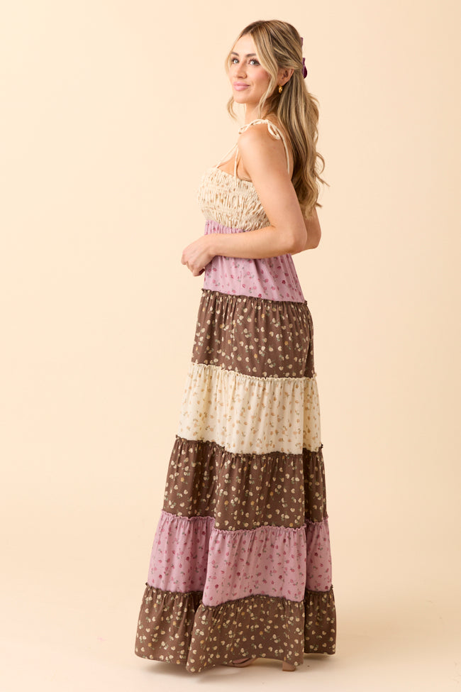 Essie Multi Tiered Floral Maxi Dress FINAL SALE