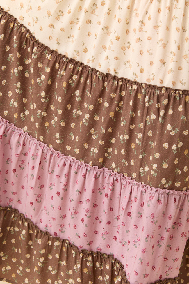 Essie Multi Tiered Floral Maxi Dress FINAL SALE