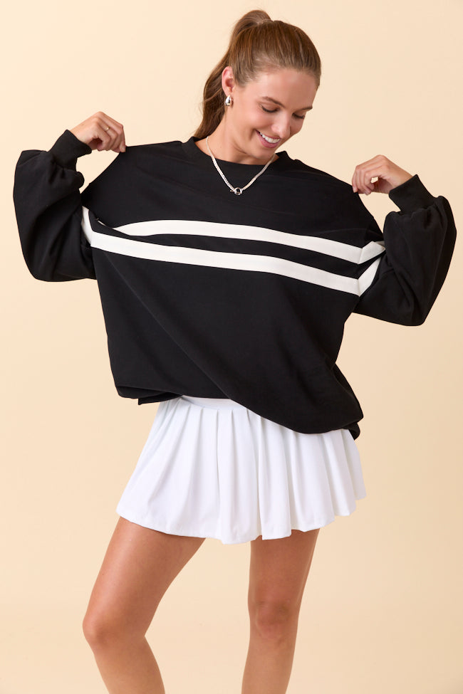 Power Moves Black Sweatshirt