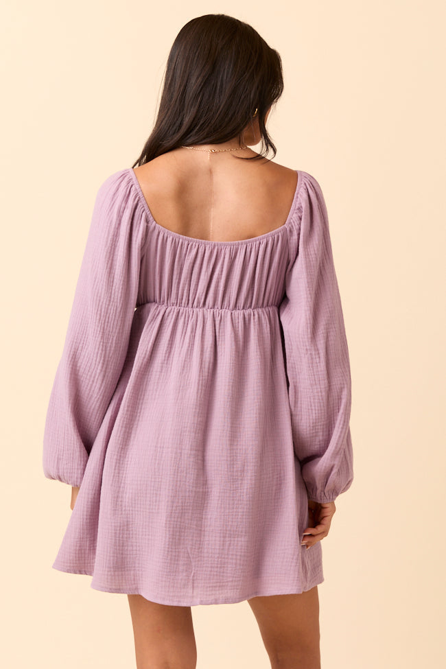 Veronica Lavender Mini Dress FINAL SALE