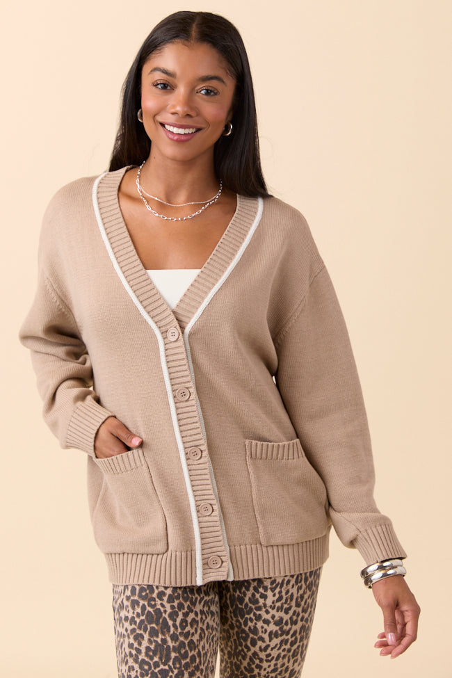 Annalise Tan Cardigan FINAL SALE