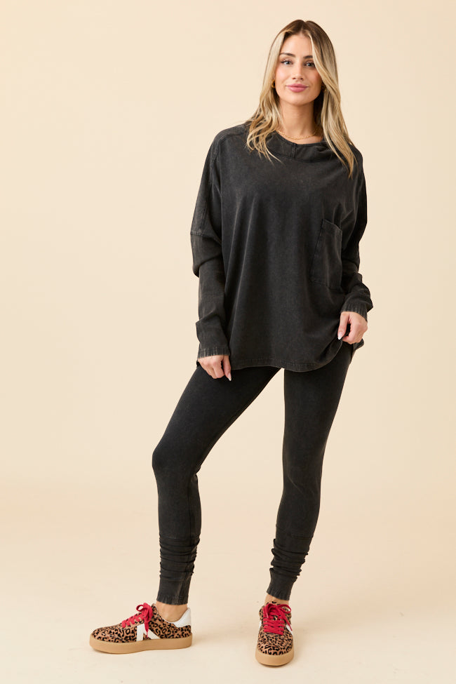 Lexi Black Oversized Hoodie Set SALE