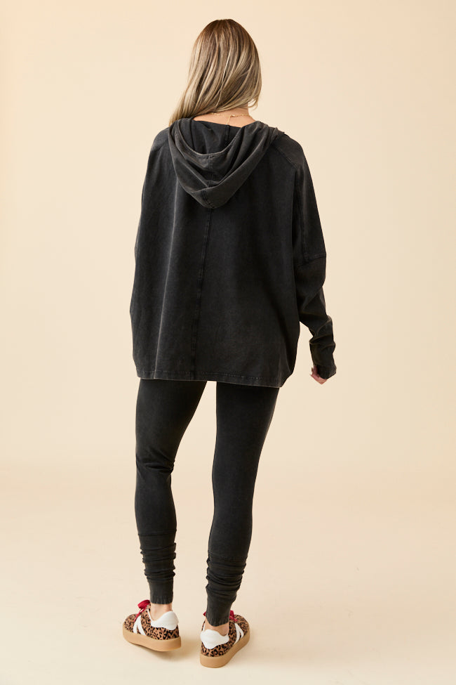 Lexi Black Oversized Hoodie Set SALE