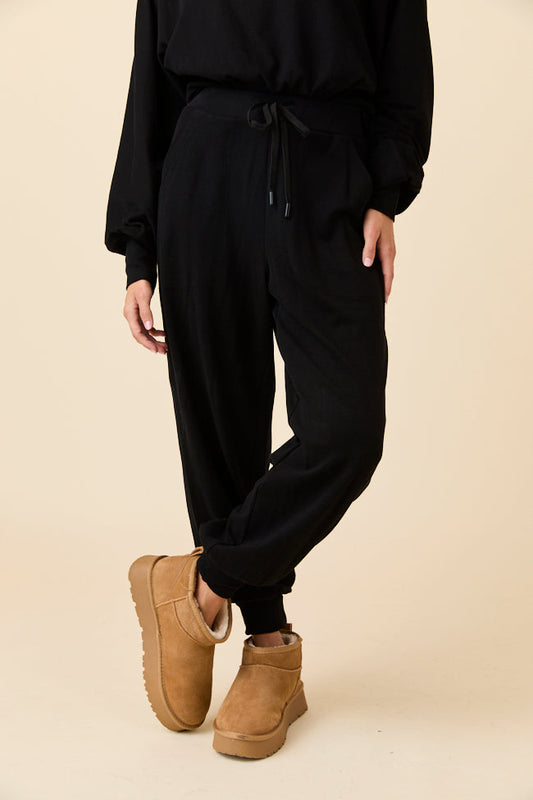 Sarah Black Joggers