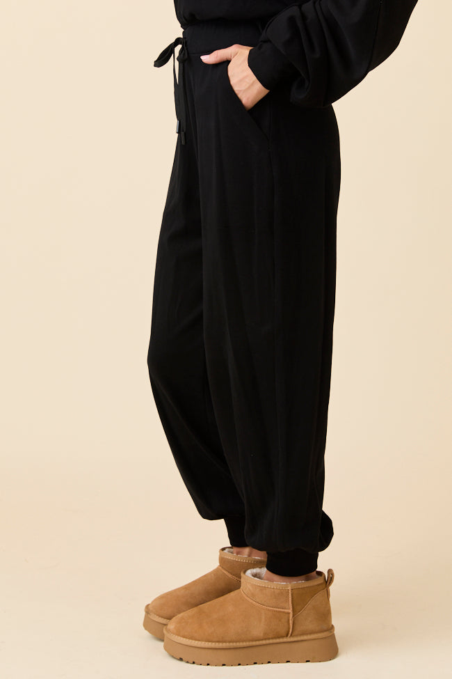 Sarah Black Joggers