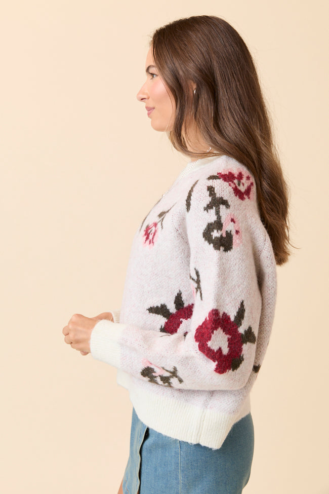 Ellery Rose Shoulder Motif Sweater SALE
