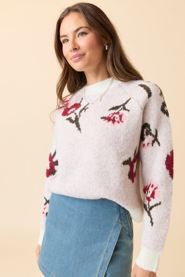 Ellery Rose Shoulder Motif Sweater SALE