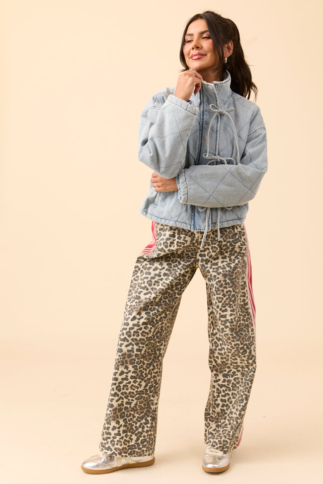 Winslow Light Denim Quilted Jacket SALE