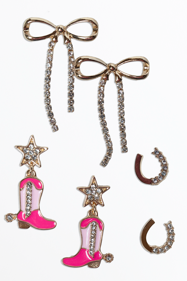 Azariah Trio Earring Set