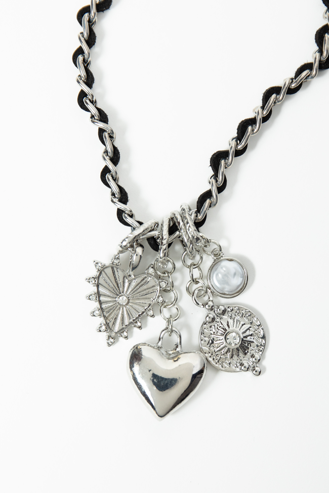 Killian Silver Heart Charm Necklace