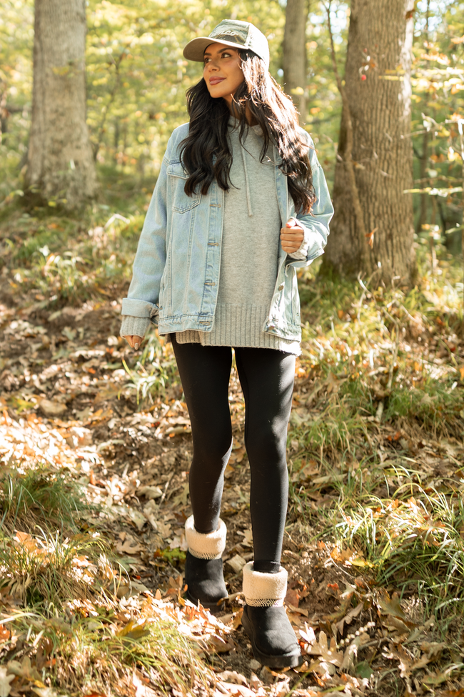 Etta Grey Hooded Sweater SALE