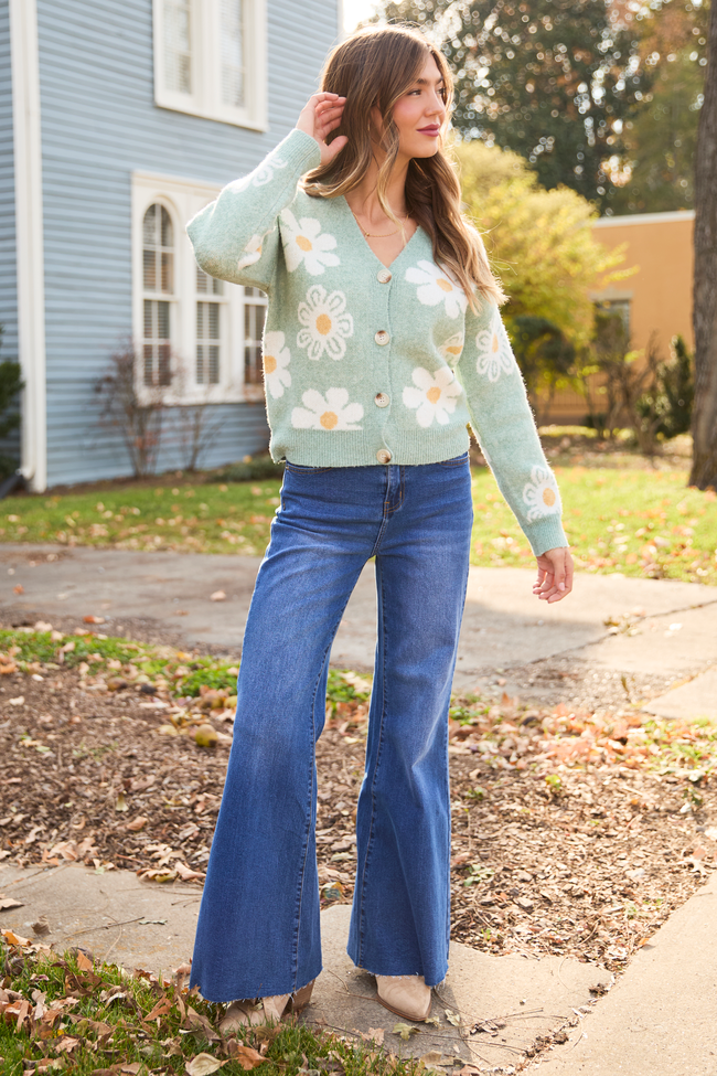 My Favorite Dark Wash Flare Jeans