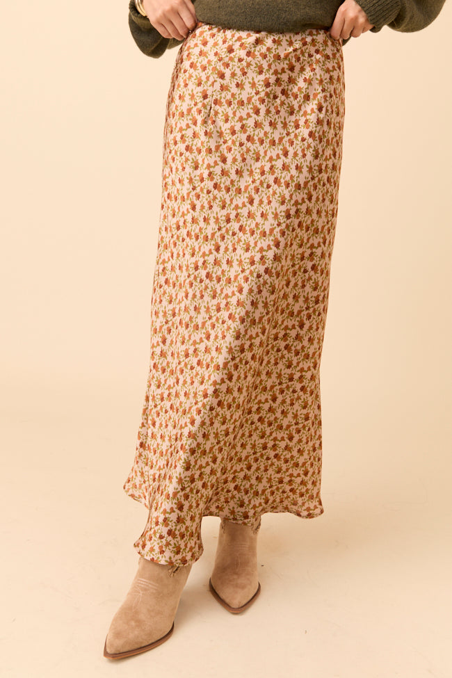 Naomi Tan Multi Flower Maxi Skirt