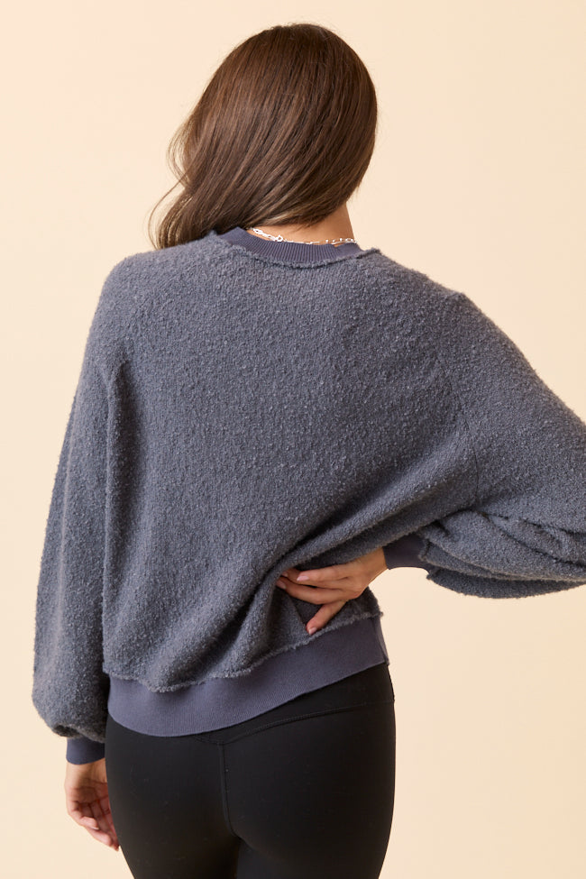 Kristy Grey Boucle Sweater SALE