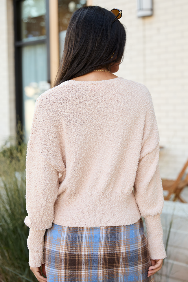 Anita Beige Boucle Cardigan SALE
