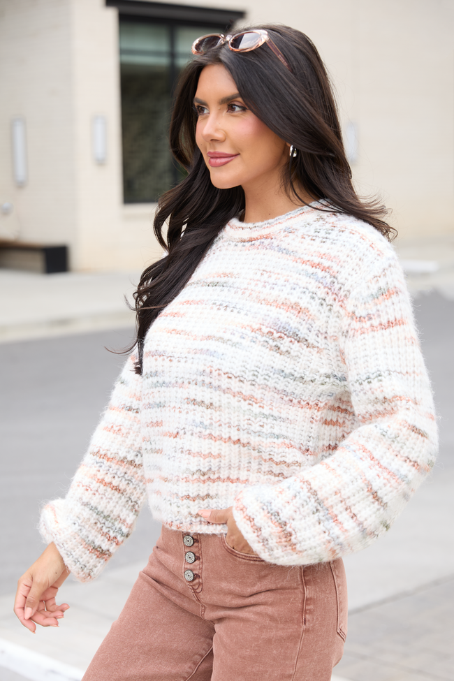 Nellie Multicolored Crewneck Sweater FINAL SALE